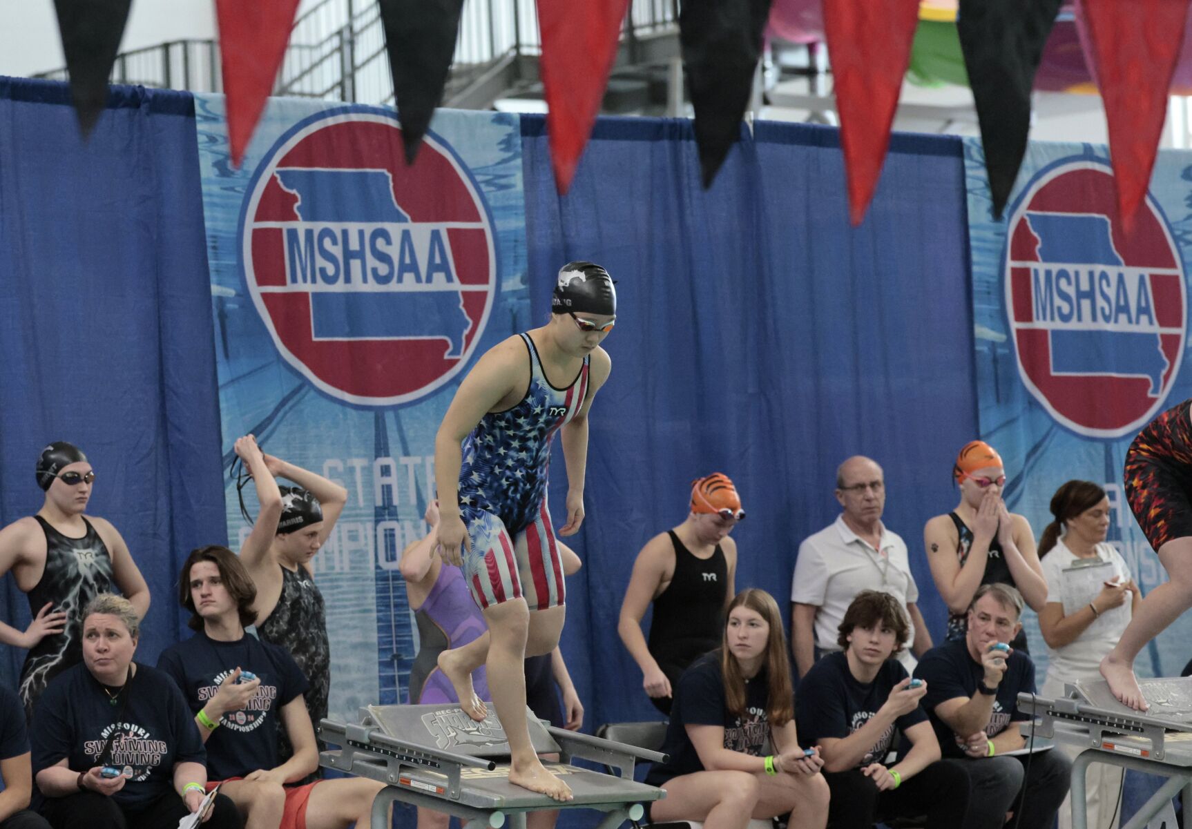 Clayton takes second place in Class 1 girls swimming and diving state finals